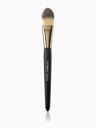 EXCLUSIVELY AT SAKS. From the gold monogrammed black handles with their gilded ferrules, to the precision shaped bristles crafted in natural hair, this elegantly balanced brush puts supreme artistry into the hands of the user with a sensual feel and the touch of luxury that each brings to the skin. 