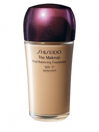 A long-lasting, oil-free liquid foundation that responds to skin's specific needs. Increases moisture in dry areas and minimizes shine for a semi-matte finish and medium coverage. Formulated with Optimal Balance Network to promote ideal moisture levels in skin's dry areas. Contains Prismatic Nano-Powder to increase luminosity and conceal pores. Glides on smoothly and stays crease-free.