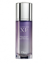 Capture XP Deep Wrinkle Correction Serum Capture XP is Dior's wrinkle-smoothing skincare collection that preserves and restores the density beneath each wrinkle. The unique Dior complex works in the epidermis to revitalize the potential of youth preserving cells to plump the skin and rebuild lost density. In the dermis it promotes the synthesis of hyaluronic acid. Wrinkles are immediately smoothed and are intensely reduced after one month. 1.69 oz.