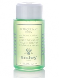 A gentle makeup remover dissolves eye and lip makeup quickly and completely while protecting the fragile, delicate skin of the eyelids and lips. Suitable for sensitive eyes, contact lens wearers and those with delicate skin. Naturally scented with Orange Blossom. Contains wild daisy, cornflower and gardenia. Tests supervised by ophthalmologists and dermatologists. 4.2 oz. 