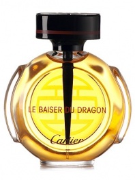 A fragrance created for a sensual woman that draws on the force of vetiver. Le Baiser du Dragon opens to the delicate freshness of bitter almond mixed with gentle neroli blossom and gardenia, and sophisticated cedarwood and iris. At the base, vetiver laced with patchouli, amber and benzoin complete the essence. Made in France. 