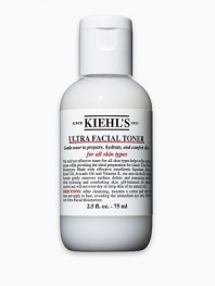 This mild yet effective toner gently removes surface debris and any remaining residue while hydrating and comforting skin. The unique milky texture is pH-balanced to maintain skin's natural protection barrier and is suitable for all skin types. Now available in a travel-ready size. 2.5 oz.