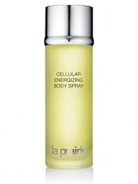 Luxuriate, energize and nourish your skin with Cellular Energizing Body Spray. This unique treatment with aromatherapeutic fragrance oils of Ruby Red Grapefruit, Cardamom and Verbena offers an uplifting, energizing experience to the body and the senses as well as an invisible veil of light moisturization.