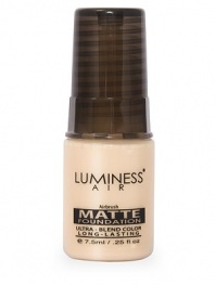 For the most flawless Matte finish, sheer to full coverage to ALL skin imperfections. Oil-free, mineral based, alcohol & paraben free, long-wearing and lasting. Matte Foundation is a water-based foundation.Luminess Foundation gives optimal coverage acting as a concealer and foundation in one. Helps hide and conceal skin conditions such as acne, rosacea, blemishes, discoloration, melasma, port wine stains, even birthmarks. .55 fl. oz. 