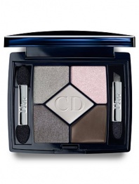 The first eye-lifting and radiance-boosting eye palette that feature advanced serum-powders. Both immediately and overtime, 5 Couleurs Lift eyeshadows smooth, frame and brighten the eyes. Each smart palette offers a full radiance-boosting ritual with a smoothing primer, that contains 40 times more skincare ingredients than aclassic eyeshadow, a trio of serum-shadows for a long wear without creasing, and a versatile liner & brow definer.