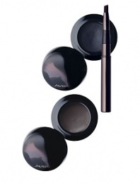 Perfect pots of creamy eyeliner in two rich colors to help create elegantly defined lines or a smoky, sultry look. Remarkably easy to apply, they resist rubbing, water, and sweat to keep eyes emphasized all day long. Comes with easy-to-use, conveniently sized brush.Call Saks Fifth Avenue New York, (212) 753-4000 x2154, or Beverly Hills, (310) 275-4211 x5492, for a complimentary Beauty Consultation. ASK SHISEIDOFAQ 