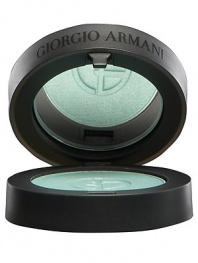 The formula of maestro eye shadow contains pure silk-like powders to create a soft, lightweight texture that glides onto eyelids in a silken veil of colour. Three different finishes replicate the breathtaking effects Giorgio Armani achieves with silk: Matte gives smooth, deep colour; Satin creates a lustrous sheen; Sparkling illuminates with iridescent shimmer. 