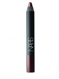Velvet matte lip pencil. Combining the convenience of a pencil with the application of a lipstick in a jumbo-sized crayon design. These pigment-rich sticks provide a matte, creamy finish that will not dry the lips. Enriched with emollients, vitamin E and unique silicones, each gorgeous shade glides on and stays put. 