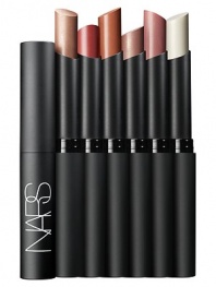 Impervious to summer sun, NARS Pure Sheer SPF Lip Treatment hydrates, nourishes, repairs and pampers...effortlessly. Buffered with SPF 15 and moisturizing mango butter, it soothes and softens, protecting lips throughout the day. Six subtle yet sublime tinted shades; think mauve, cantaloupe, strawberry, pearl and pinks caress your lips. Lush and lingering, equally comfortable on their own or underneath your signature Nars lip colour. Sexy and safe lips? Who said you can't have it both ways? 