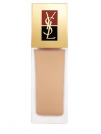 Yves Saint Laurent's TEINT RESIST, guarantees unfailing wear and radiance hour after hour. TEINT RESIST's fluid and easy to apply texture is both transfer-resistant and luminous, and the color stays true throughout the day. The formula forms to the skin perfectly and will not transfer to clothing, for a truly seamless result. The make-up finish is flawless, natural and radiant and lasts up to 14 hours. 