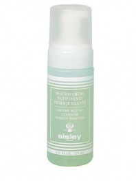 This creamy facial cleanser and makeup remover features an original, soap-free formula designed for maximum skin tolerance. Perfect for the entire family and all skin types, its light mousse texture transforms into an extremely delicate milky emulsion that envelops the skin with the fragrance of rosemary and lavender. Removes surface impurities and all traces of makeup, quickly rinsing away with water to leave skin smooth and radiant with a refreshed, glowing complexion. 4.2 oz.
