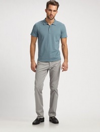 The essence of summer: a classic polo shirt in remarkable cotton pique. Three-button placketCottonMachine washImported