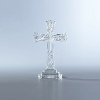 The elegant diamond cuts etched into our Standing Cross are simply divine. Both spiritual and beautiful, this heavenly collectible makes an excellent gift for an engagement party.