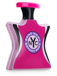 EXCLUSIVELY AT SAKS. Bryant Park is the inspiration for Bond No. 9's 28th and most fashion-oriented eau de parfum: a rose-patchouli concoction with pink pepper added for dissonance. A feminine scent perfect for her. Top notes: Lily of the Valley, Rhubarb, Pink Pepper Heart notes: Rose, Patchouli Base notes: Raspberry, Amber Eau de parfum, 3.3 oz.