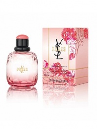 A radiant floral fragrance that celebrates the first roses of spring. A modern and fresh twist on the classic Paris fragrance that continues the captivating love story between Yves Saint Laurent and women and the amazing city of lights. 4.2 oz.  Notes of: Eglantine Rose, Peony, Lily of the Valley, White musk.  DUE TO HIGH DEMAND, A CUSTOMER MAY ORDER NO MORE THAN 6 UNITS OF THIS ITEM EVERY THIRTY DAYS. 