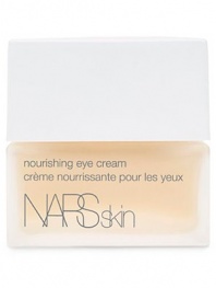 A natural addition to the NARSskin Moisture Balancing Collection, Nourishing Eye Cream is a luxurious yet lightweight revitalizing eye cream that delivers intense hydration to the delicate skin of the eye area with Active Phytoseed Complex, exclusive to NARSskin.