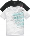 The building blocks to a better wardrobe are right here. This casual tee from Marc Ecko lays the right foundation.
