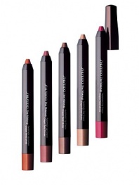 A glossy lip crayon that works as both a liner and all over lip color to define lip contours and hug lips with a shiny finish. Designed like a pencil, they conveniently twist out and never need sharpening.Call Saks Fifth Avenue New York, (212) 753-4000 x2154, or Beverly Hills, (310) 275-4211 x5492, for a complimentary Beauty Consultation. ASK SHISEIDOFAQ 