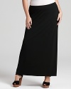 This fluid Eileen Fisher maxi skirt is a fabulous foundation for both casual and formal looks, fitting close at the hips and releasing gracefully into a full, flowing hem.