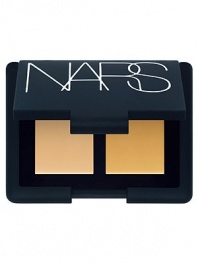 Since the skin on your face is not created equal, one shade of concealer usually won't suffice. The new NARS Duo Concealer palette features two complementary shades--there are three available color combinations to suit an array of complexions that can be blended together or used individually.