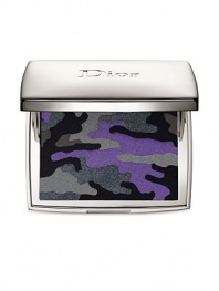 EXCLUSIVELY AT SAKS. In partnership with renowned Artist Anselm Reyle, Dior presents a Limited Edition hand-pressed eye shadow palette, featuring an artistic camouflage pattern, in a striking mix of 5 shimmering and matte shades of grey, purple, black and silver. A true collector's piece for divas, beauty junkies and art aficionados, this palette is housed in a luxurious black gift box.