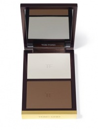 From Tom Ford's point of view, the first step to beauty is understanding the architecture of your face and bringing balance and symmetry to your features. This duet of highlighting and shading creams is designed to make sculpting and contouring the face remarkably simple. The super sheer, light shade can be used to draw light onto the skin to brighten and lift the face. The dark shade defines and contours bones while staying invisible to the naked eye.