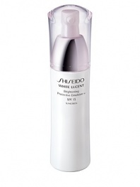 A brightening daytime product developed with a focus on environmental stressors such as UV rays, air pollution and dryness to provide comprehensive skin protection. Newly formulated with Multi-Target Vitamin C to reduce existing pigmentation and Super Hydro-Synergy Complex to deeply moisturize for softer, smoother skin. Contains M-Tranexamic Acid to prevent dark spots. Smooth over face each morning after cleanser and softening lotion.