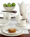 Throughout the world, the name Mikasa is synonymous with unparalleled taste and quality in fine tableware, giftware, and collectibles. The lovely neoclassical Italian Countryside dinnerware and dishes collection by Mikasa brings the ease of sunny Italy to your informal entertaining, in creamy white glazed stoneware.