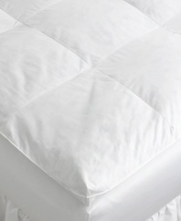 Enjoy a comfortable, healthy night's rest with the AllerRest® featherbed from Pacific Coast® Feather. Featuring 300-thread count AllerRest Fabric® that blocks bed bugs, dust mites and their allergens without the use of chemicals or pesticides. The baffle-box design keeps the springy, Hyperclean® natural down feathers in place to provide a soft cushion for your shoulders, hips and other pressure points.