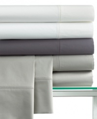 Start with luxury. Hotel Collection's 400-thread count sheet set offers an indulgently smooth hand in pure Egyptian cotton. Choose from a palette of fresh, modern hues. Specially designed for extra deep mattresses.