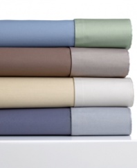 Two looks with one set! Charter Club brings versatility to the bedroom with this luxuriously soft sheet set that is reversible so you can change it up with one flip of the sheet. Features finely woven single-ply yarns and a wrinkle-resistant finish that stays smooth and soft after every wash.