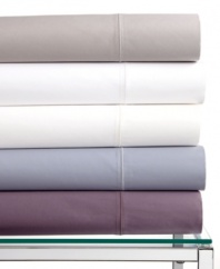 Start with luxury. Hotel Collection's 400-thread count sheet set offers an indulgently smooth hand in soft, wrinkle-resistant MicroCotton. Choose from a palette of fresh, modern hues.