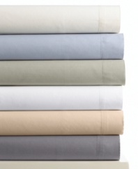 Rest knowing your linens are staying put with the Sealy® Crown Jewel Best Fit® pillowcases. Their unique Capture Top® design hold the pillow within its case for an attractive, finished look. Oversized for complete coverage, these pillowcases are made of luxurious long staple cotton sateen that boasts a 500-thread count. Coordinate with the Crown Jewel Best Fit sheet sets and have your bedding essentials covered!