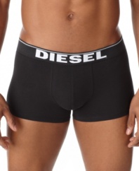 Stay snug and comfortable with these boxer briefs from Diesel.