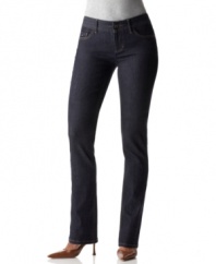 Slim-fitting denim with an incredibly flattering stretch fit: Tommy Hilfiger's Spirit skinny jeans capture the best of all-American style.