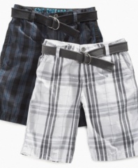 These plaid shorts from Epic Threads certainly don't fall flat in style and comfort.