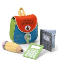 All set for school! This early-learning playset from Gund includes everything they need to increase their curiosity.