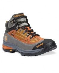 Need a firm foundation for your casual rotation of men's boots? These detailed, durable and super-rugged hiker boots for men from Timberland are ready to hit the track and trail for all kinds of adventures.