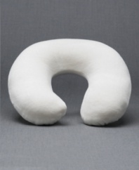 Featuring memory foam clusters that conform to your head and neck, this take-anywhere foam neck pillow from Hometics offers personalized comfort anywhere you go. Its supportive construction works to keep your head and neck in proper alignment. Also includes a washable plush cover.