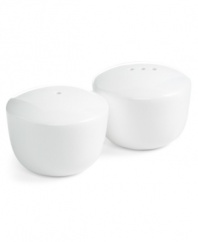 Set 5-star standards for your table with sleek salt and pepper shakers from Hotel Collection. Balancing a delicate look and exceptional durability, the translucent Bone China collection of dinnerware and dishes is designed to cater virtually any occasion.