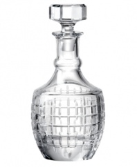 With a classic linear cut in striking crystal, the handcrafted Cocktail Party decanter creates a stir with sophisticated Lauren Ralph Lauren style.