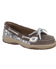 That was unexpected. These boat shoes from Sperry Top-Sider are perfect for the girl who like her style classic with a twist.