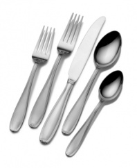 One great look that goes four ways, Linden flatware from Pfaltzgraff offers old-world refinement in a set made for every day. A teardrop shape, defined edge and graceful scroll detail complement a classic aesthetic.