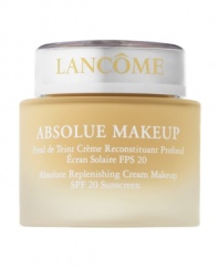 This luxurious, cream makeup replenishes your skin for a look that is radiant, and absolutely ageless. Innovative Color Clarity System(tm) provides smooth, even-toned complexion with full coverage. Exclusive Absolue bio-network helps revitalize and restore skin elasticity. Decadent texture comforts skin with deep hydration.