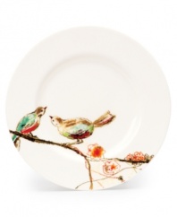 Make your favorite dish sing with this irresistible accent plate. As boldly stylish as it is durable, the Chirp dinnerware and dishes collection from Lenox is crafted of chip-resistant bone china. Qualifies for Rebate