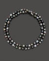 Tahitian Black Pearl Endless Necklace, 36