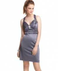 Svelte and sexy with an open back, this cocktail dress from Trixxi is perfect for a summer soiree.
