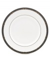 For nearly 150 years, Lenox has been renowned throughout the world as a premier designer and manufacturer of fine china. The Vintage Jewel dinner plates from Lenox's dinnerware and dishes collection evoke a more gracious era, combining pure white bone china with a dark, richly patterned band of muted gold, taupe, charcoal, and black, and accented with subtle touches of cobalt blue. Qualifies for Rebate
