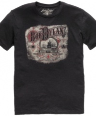 Show off your music taste in style with this graphic tee from Lucky Brand Jeans.