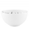 Subdued in shades of gray, the vivacious florals of Moonlit Garden dinnerware fill these sleek white dip bowls with modern romance. In durable Lenox porcelain. Qualifies for Rebate